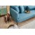 Revos 3-Sitzer-Sofa - Trkis