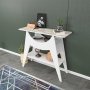Ese Beistelltisch 100 x 35 cm - Wei