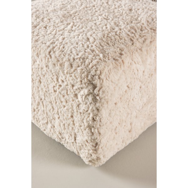 Frankie Hocker 50 x 50 cm - Beige Teddy Frankie Hocker 50 x 50 cm - Beige Teddy