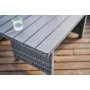 Torekov Outdoor-Gruppe mit Esstisch - Graues synthetisches Rattan