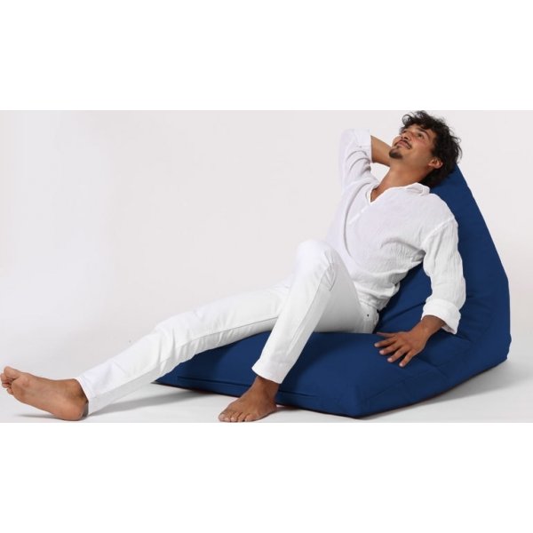 Pyramiden-Sitzsack - Dunkelblau Pyramiden-Sitzsack - Dunkelblau
