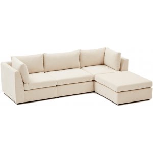 Mottona 3-Sitzer-Diwansofa Creme