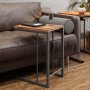 Giga-Tisch 40/42/44x29,5/35/40 cm - Schwarz