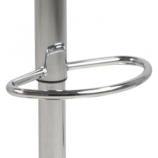 Grace Barhocker 104 cm - Schwarzes PU/weies PU