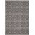 Flachgewebter Teppich Casey Grau/Schwarz - 160x230 cm
