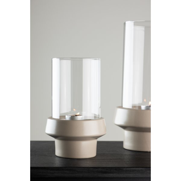 Davida Laterne 13 x 20 cm - Beige