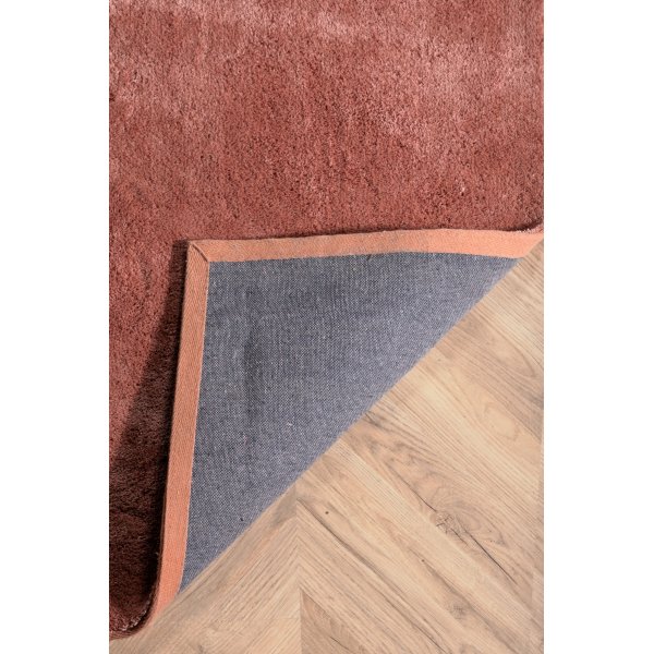 Lawson-Teppich - Pinke Viskose-Optik Lawson-Teppich - Pinke Viskose-Optik