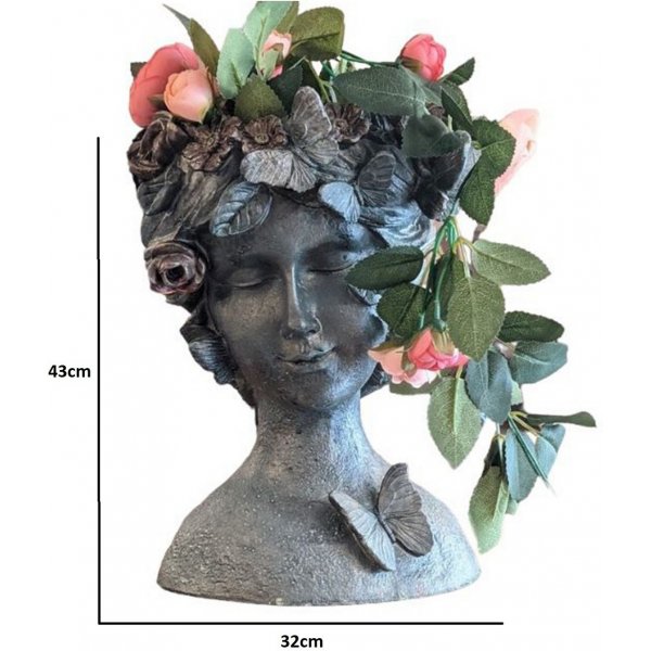 Kelebek-Vase - Grau Kelebek-Vase - Grau