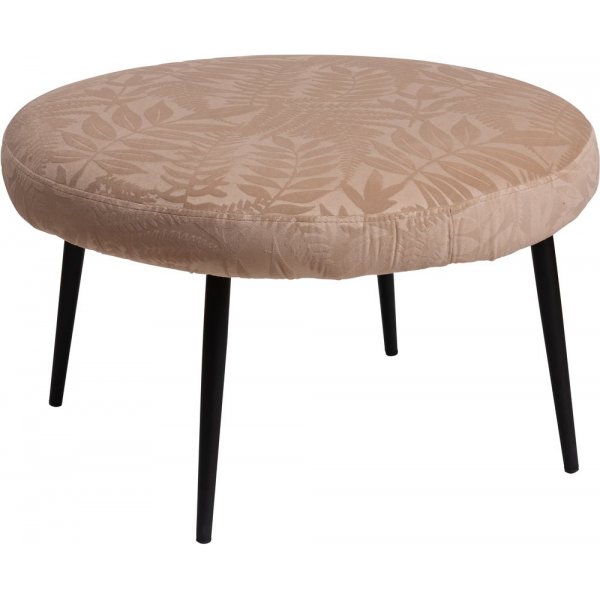 Leinenhocker - Beige