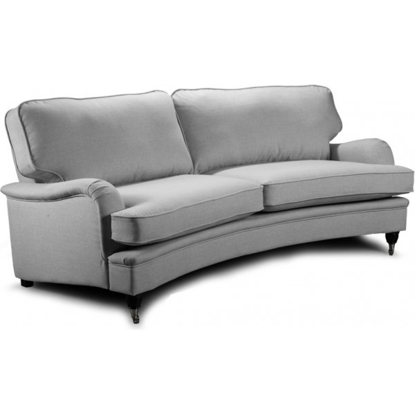 Howard Luxor gebogenes 4-Sitzer-Sofa 240cm - frei whlbare Farbe