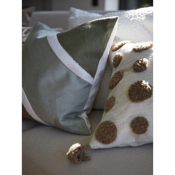 Claire Kissenbezug 45 x 45 cm - Moosgrn