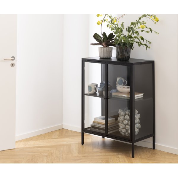 Vitrine Newcastle - Schwarz