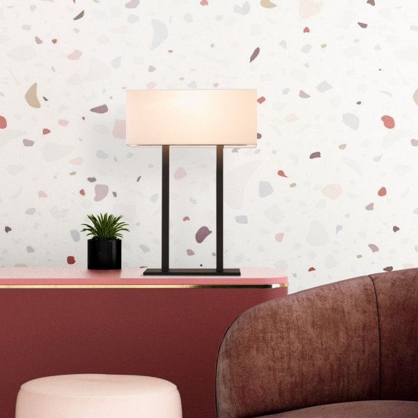 Salo Tischlampe - Wei�/Schwarz