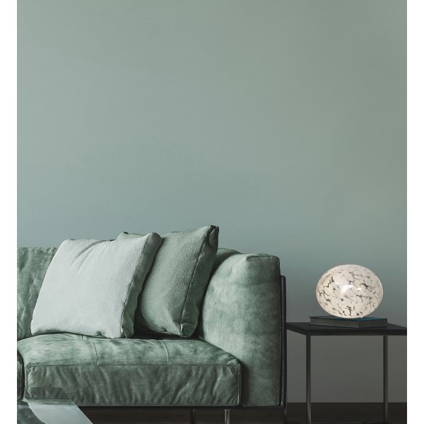 Globus Tischleuchte 24 cm - Wei gepunktet