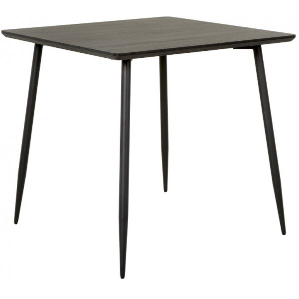 Smokey Esstisch 80x80 cm - Schwarzer Fleck Smokey Esstisch 80x80 cm - Schwarzer Fleck