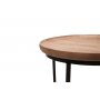 Melissa Couchtisch Set mit 2 Tischen - Holz/Metall