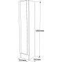 Flurmbel aus Metall 18 - Kiefer