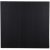 Volumen-Kopfteil aus schwarz gebeizter Eiche, 120 x 90 cm + Mbelfe