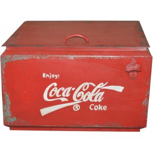 Coca Cola Vintage Aufbewahrungsbox - Metall