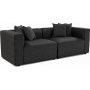 Mora 2-Sitzer-Sofa - Anthrazit