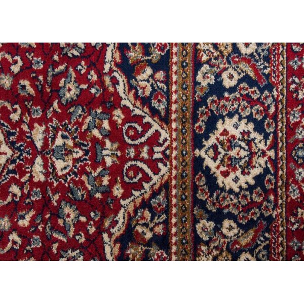 Künstlicher Seidenteppich Vengal - Rot Künstlicher Seidenteppich Vengal - Rot