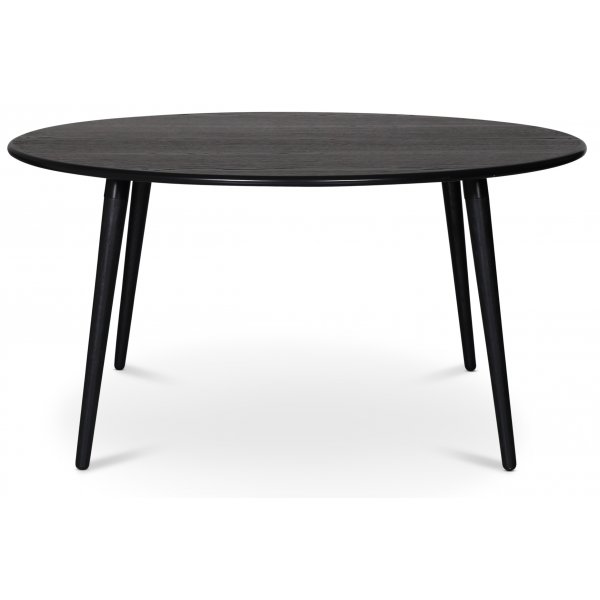 Omni runder Esstisch Ø180 cm - Schwarz gebeizte Eiche Omni runder Esstisch Ø180 cm - Schwarz gebeizte Eiche