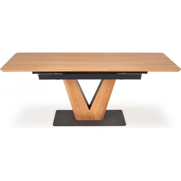 Tozzi Esstisch 160-200 x 90 cm - Eiche/schwarz Tozzi Esstisch 160-200 x 90 cm - Eiche/schwarz