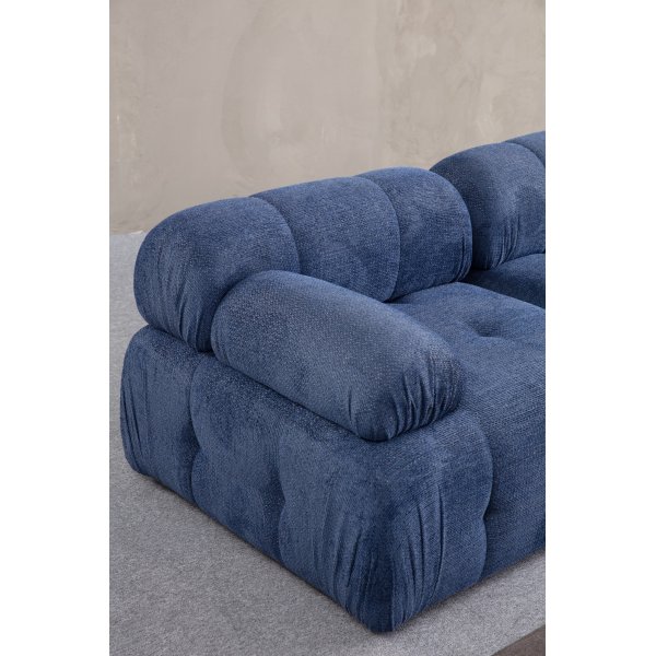 Petite 2-Sitzer-Sofa - Blau