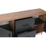 Sideboard Cordoba - Nussbaum/anthrazit