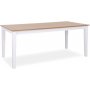 Nidingen weier Esstisch 140x90 cm mit Platte aus Eichenfurnier