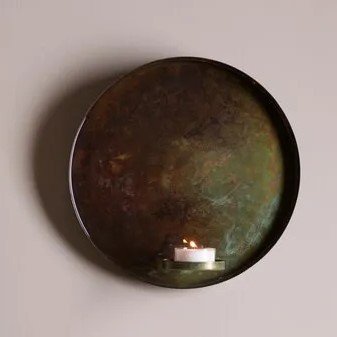 Carlos Wandleuchte - Grünbraun Carlos Wandleuchte - Grünbraun