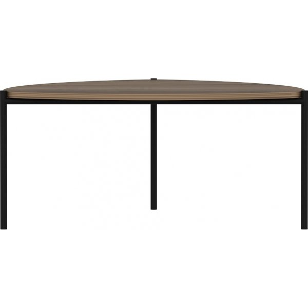 Lenny Couchtisch 90 x 89 cm - Walnuss