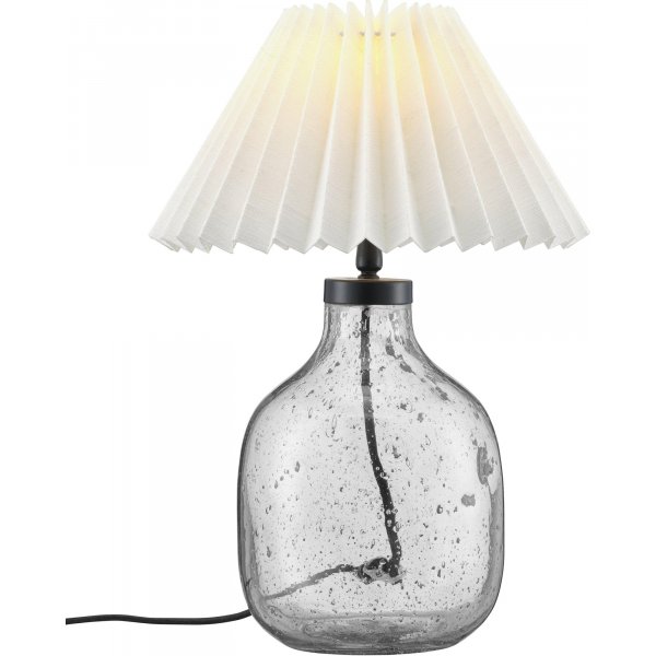 Groove Tischlampe - Klares Glas/Offwhite Groove Tischlampe - Klares Glas/Offwhite