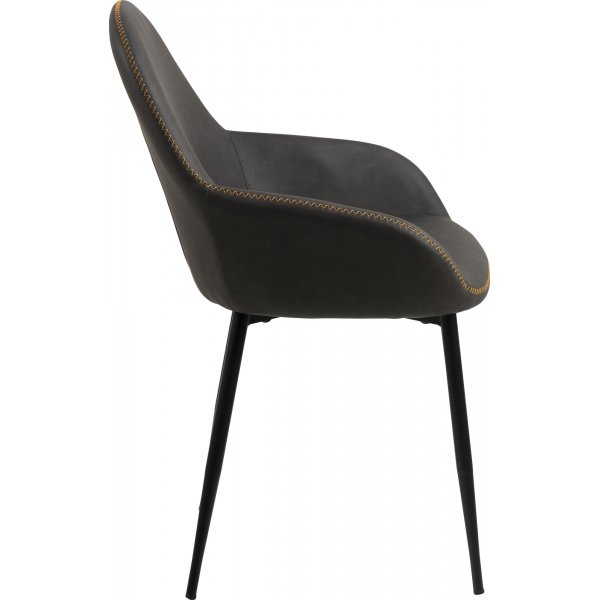 Candis Sessel - Graues PU