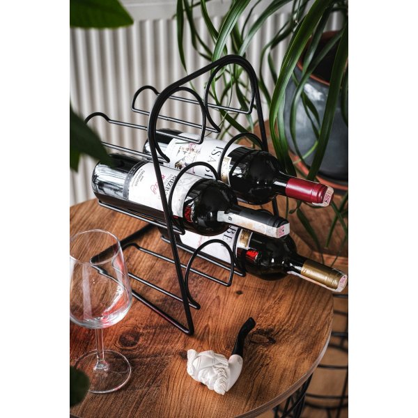 Jade Weinregal - Schwarz