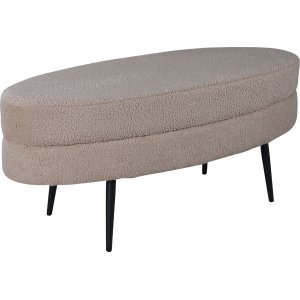 Sitzhocker Rino - Beige