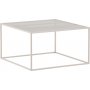 Netz Couchtisch 80 x 80 cm - Beige