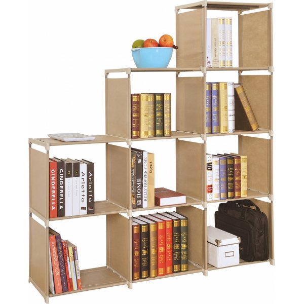 Metro-Bcherregal - Beige