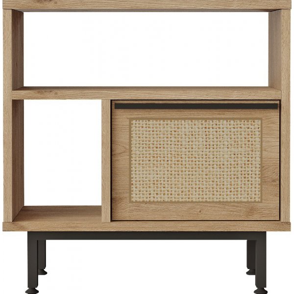 Ocean Beistelltisch 60 x 25,5 cm - Walnuss/Eiche