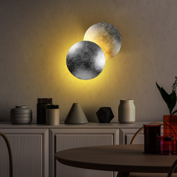 Yosma Wandleuchte - Silber Yosma Wandleuchte - Silber