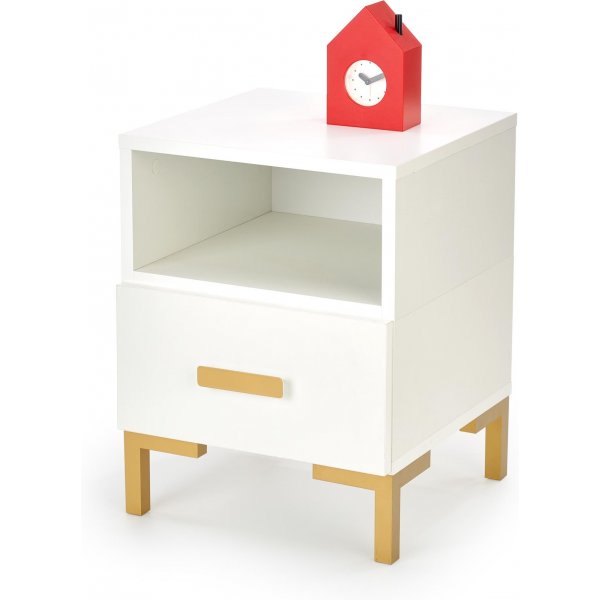 Nachttisch Chantelle - Wei