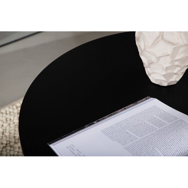 Couchtisch 80 cm schwarz - Olivia