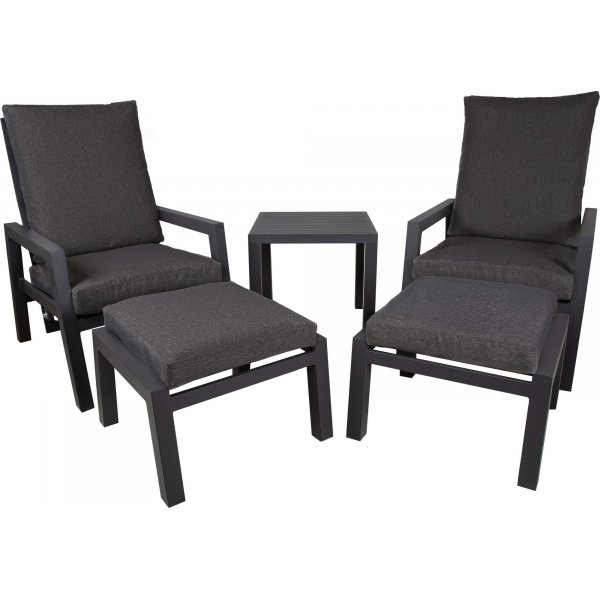 Loungegruppe Santiago - Grau