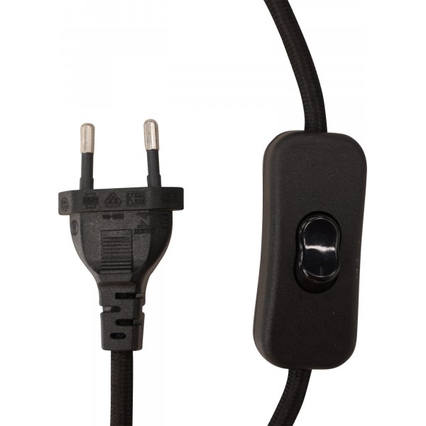 Troyes Wandleuchte - Schwarz/Wei