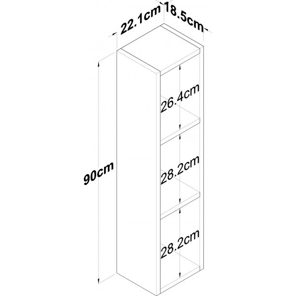 Edith Wandregal - Helles Walnussholz