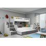 Max Etagenbett mit Zustellbett 120 x 200 cm - Beliebige Farbe