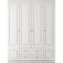 Inci Kleiderschrank 140 x 50 x 182 cm - Wei