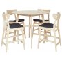 Nordic Bartisch 107cm - Whitewash Eiche