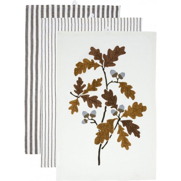 Gaby Küchenhandtuch 3er-Pack 3 x 47 x 70 cm - Dunkles Nougat Gaby Küchenhandtuch 3er-Pack 3 x 47 x 70 cm - Dunkles Nougat