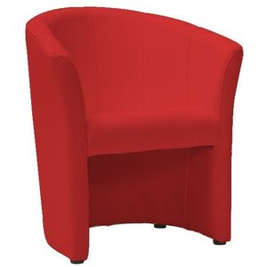 Clubsessel Myra - Rot (PU)